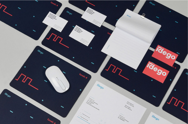 波兰Idego Apps品牌VI设计