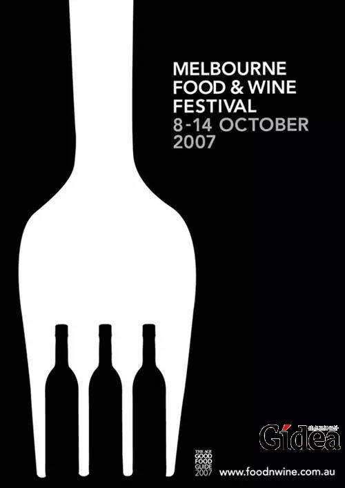 墨尔本餐饮协会创意宣传海报设计