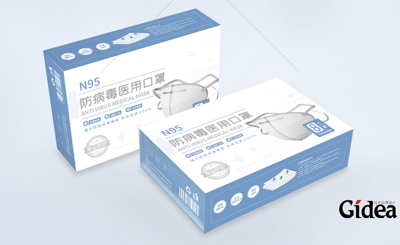 医用外科口罩包装设计