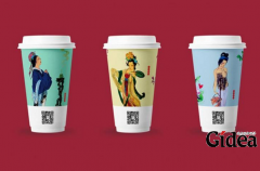 奶茶包装设计的市场！情侣和奶香融合的主题很