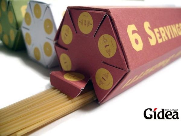 六人份的意大利面创意包装设计