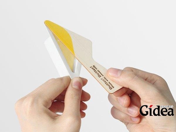 可以当封盖的奶油抹刀包装设计