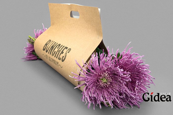 鲜花创意包装设计