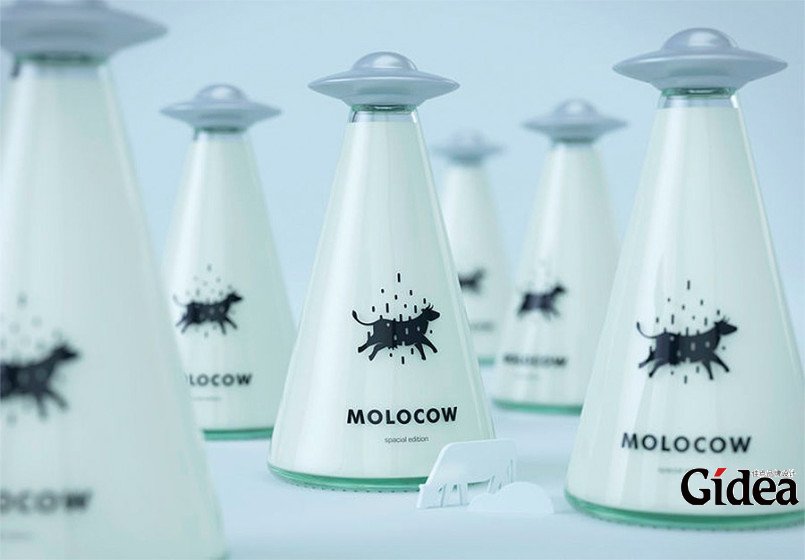 牛奶瓶创意包装设计