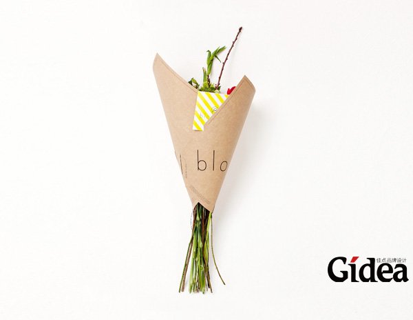鲜花创意包装设计