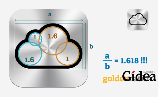 黄金分割率在著名企业Logo设计中的运用05