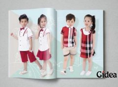 童装画册设计价格与选的档次有关