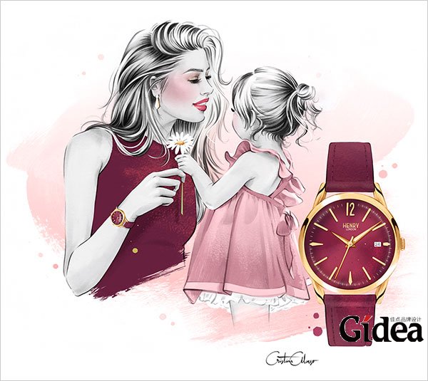 母亲节创意平面广告设计