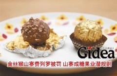 金丝猴山寨费列罗被罚 山寨成糖果业潜规则