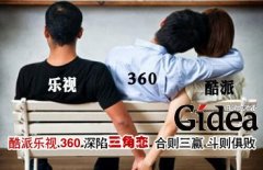 酷派乐视360深陷三角恋 合则三赢 斗则俱败