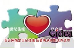 百合网情定世纪佳缘 后者将从纳斯达克退市