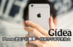 IPhone遭国产机蚕食 一线城市不再苹果独大