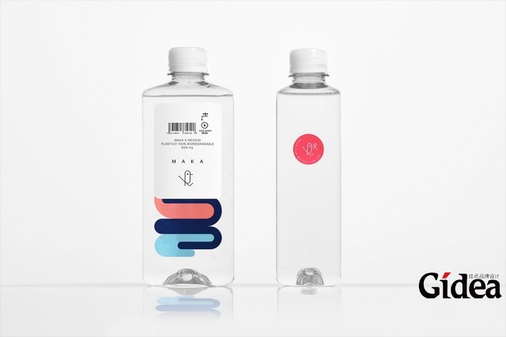 Maka纯净水品牌视觉设计欣赏