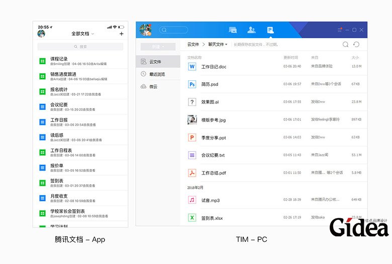腾讯文档品牌Vi设计